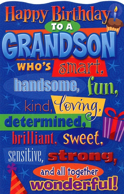 44 Birthday Pics For Your Loving Grandson
