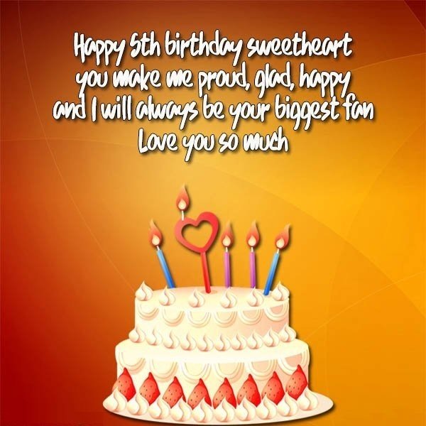 28 Warm Wishes Pics For 5Th Birthday