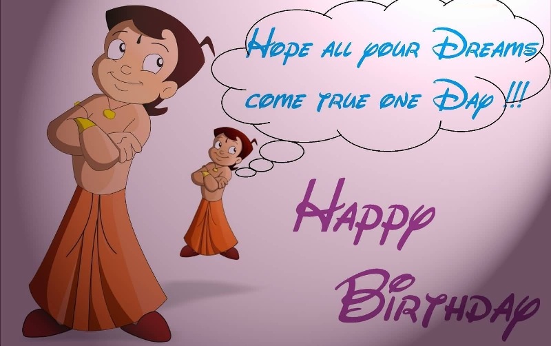 32 Cartoons Birthday Greetings