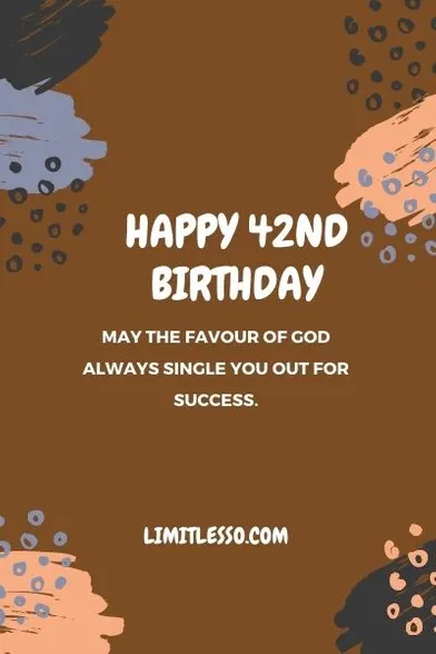 42 Haappy Birthday