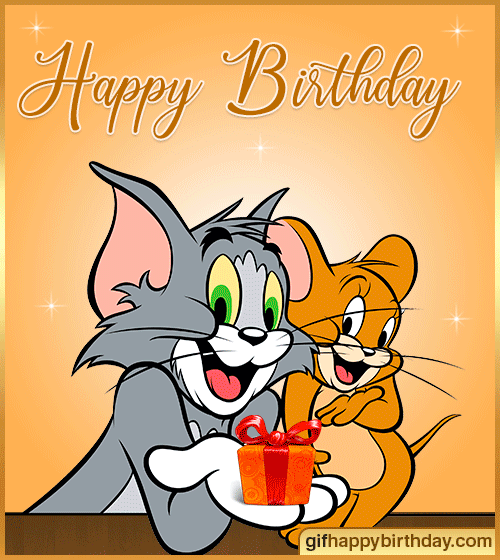 Adorable Tom & Jerry Birthday Wishes for Kids