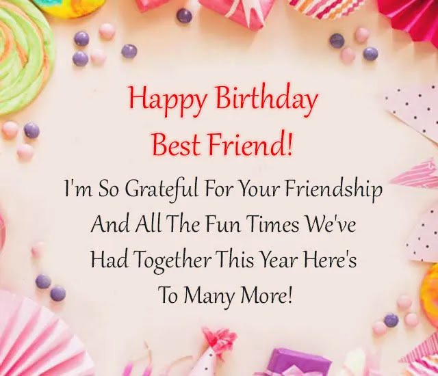 30+ Amazing Happy Birthday Images For My Best Friend