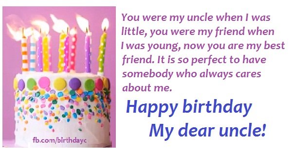 20+ Best Happy Birthday Wishes Images For Uncle